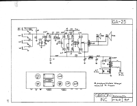 Gibson GA-25-Schematics